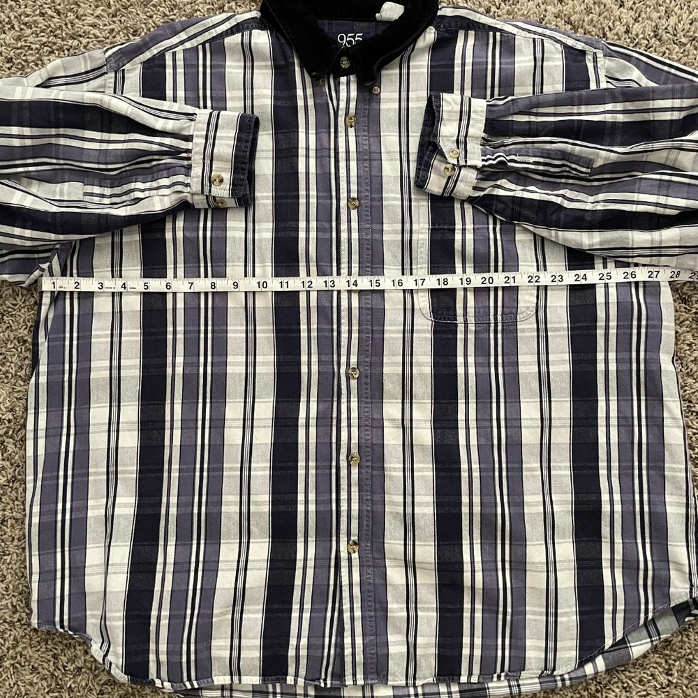 Purple Checked Button Down - image 3